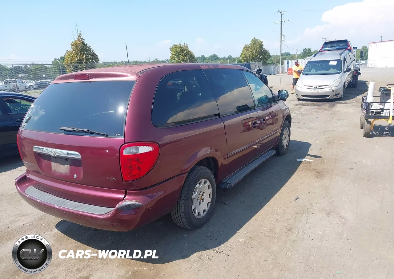 2001 Chrysler Town & Country Lx VIN:2C4GP44341R412984 - 4