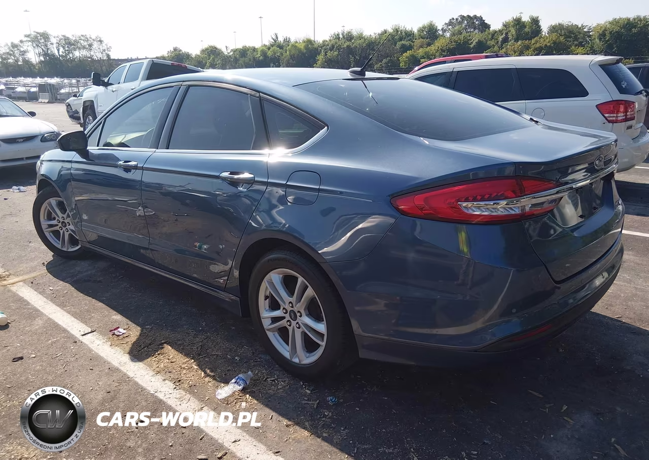 2018 Ford Fusion Se VIN:3FA6P0HD4JR224392 - 3