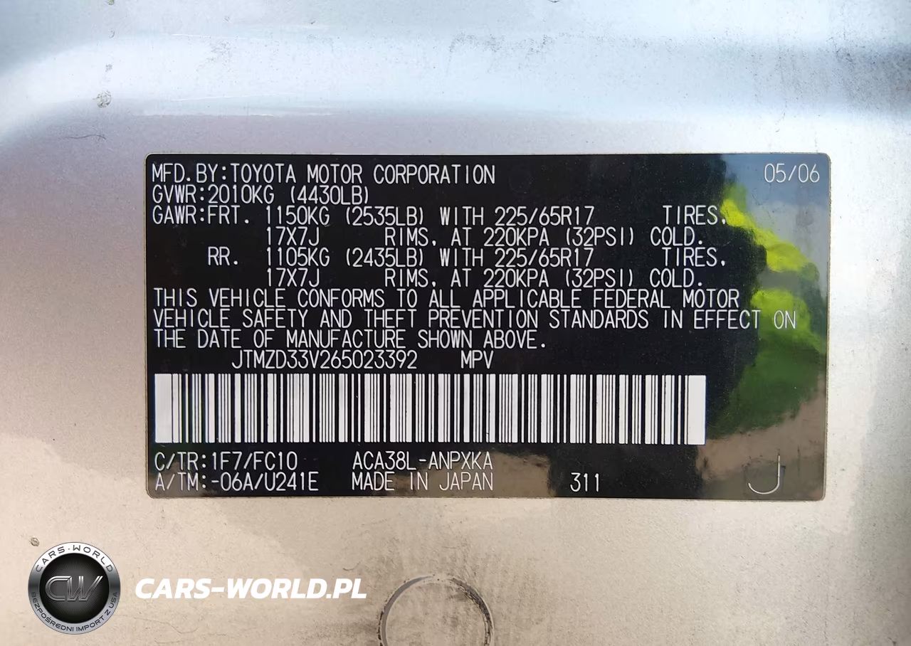 2006 Toyota Rav4 VIN:JTMZD33V265023392 - 9