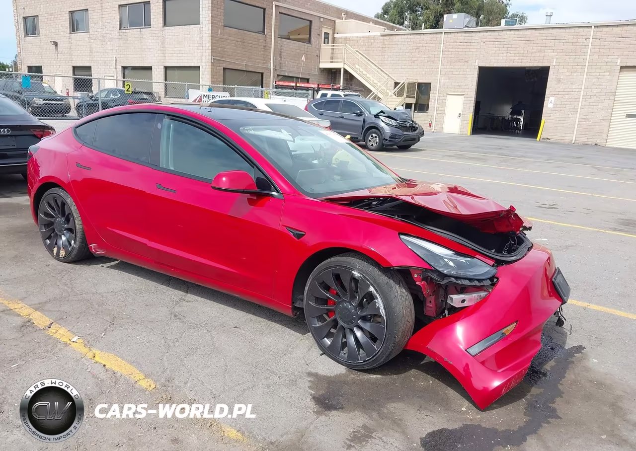 2022 Tesla Model 3 Performance Dual Motor All-Wheel Drive VIN:5YJ3E1EC3NF131357 - 1