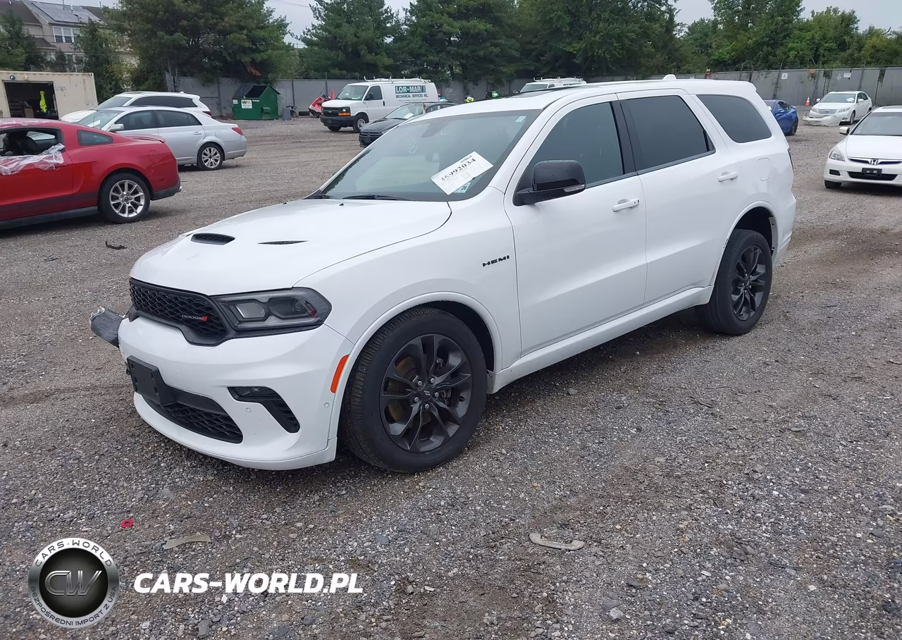 2021 Dodge Durango R-T Awd VIN:1C4SDJCT4MC815234 - 2