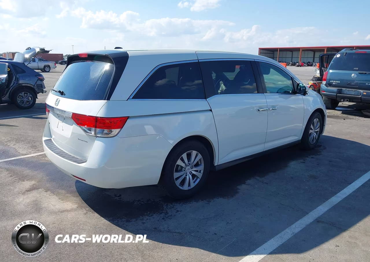 2015 Honda Odyssey Ex-L VIN:5FNRL5H67FB068357 - 4