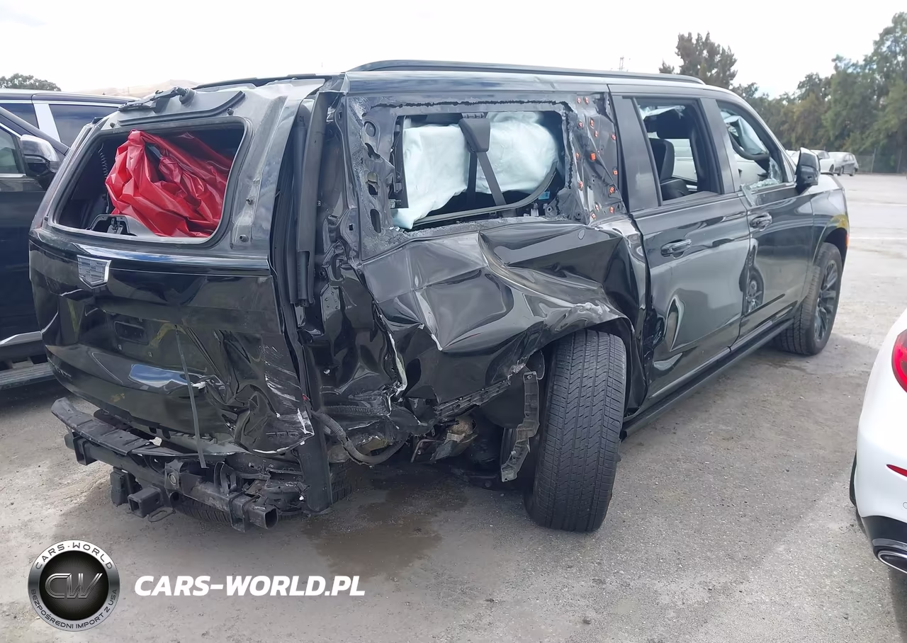 2024 Cadillac Escalade Esv 4Wd Sport Platinum VIN:1GYS4RKLXRR345337 - 4