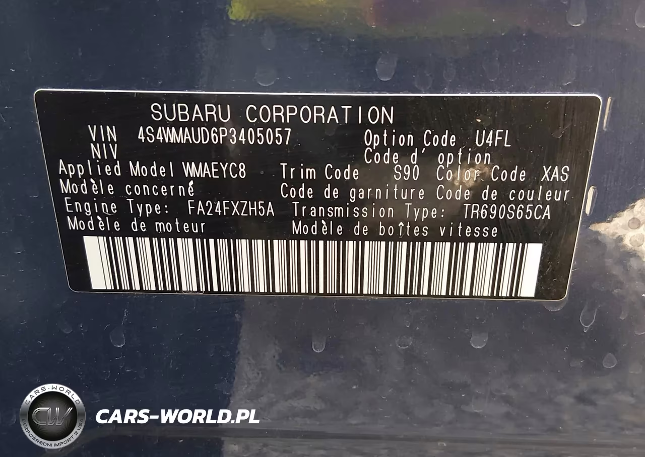 2023 Subaru Ascent Limited 7-Passenger VIN:4S4WMAUD6P3405057 - 9