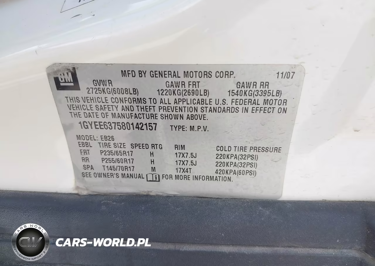 2008 Cadillac Srx V6 VIN:1GYEE637580142157 - 9