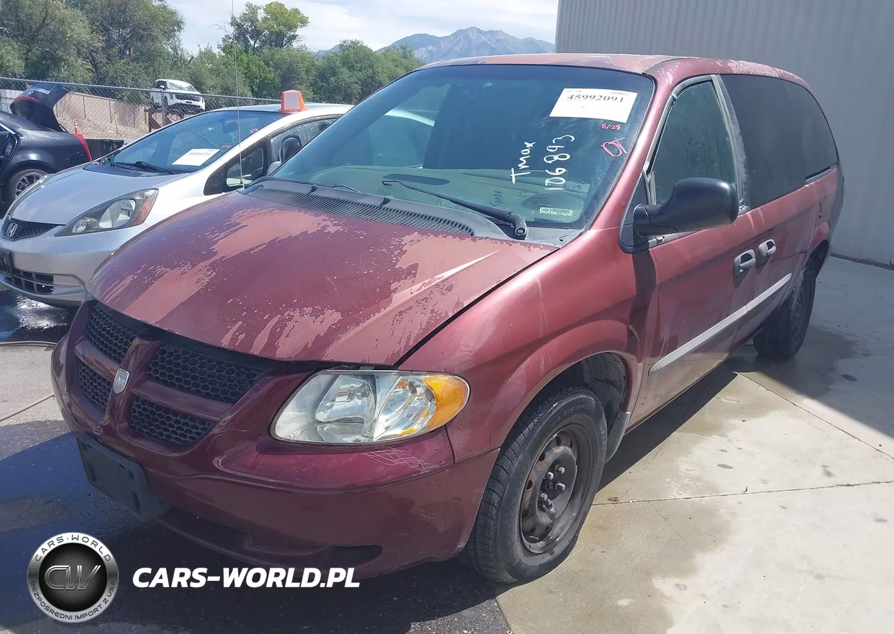 2003 Dodge Grand Caravan Se VIN:1D4GP24343B106893 - 2