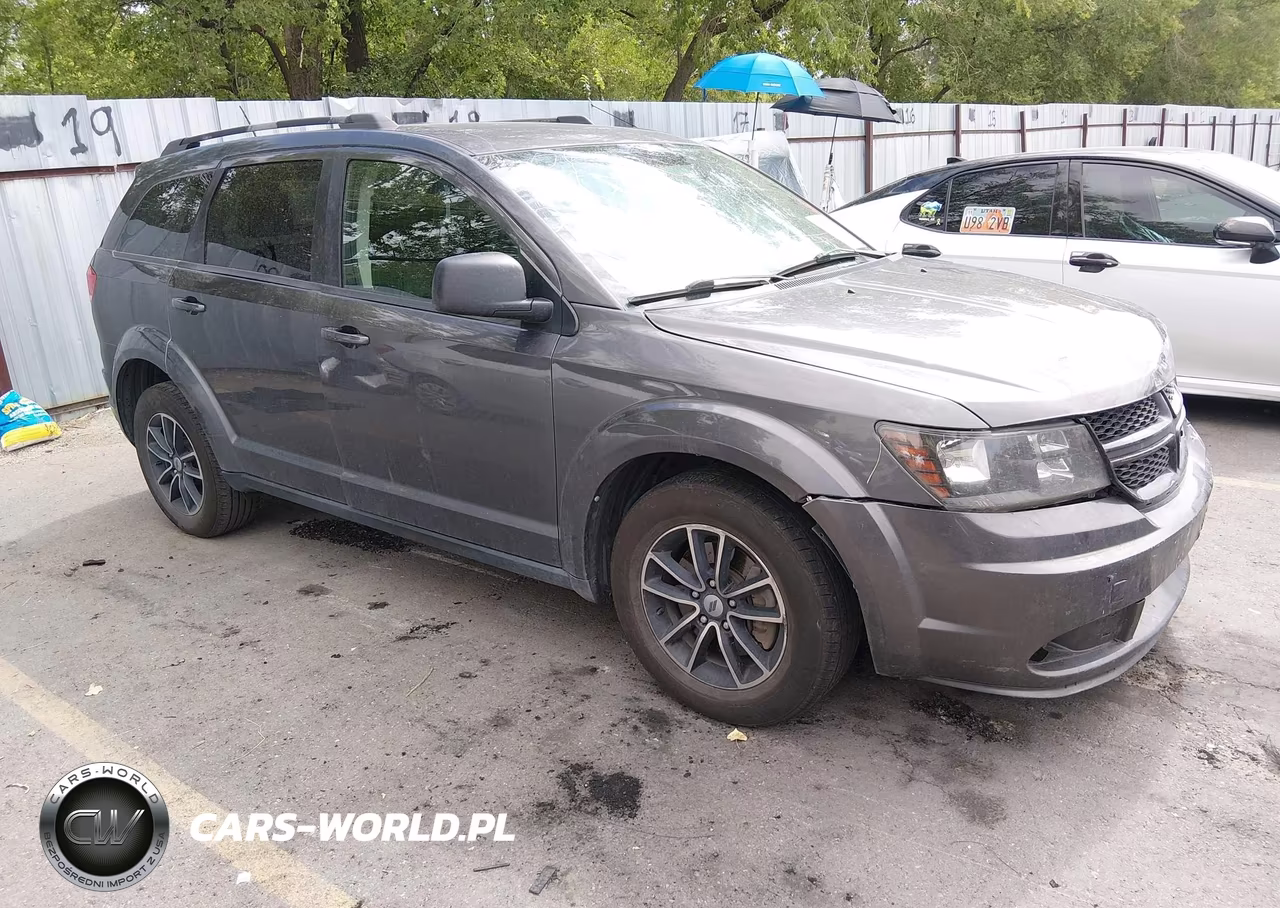 2018 Dodge Journey Se VIN:3C4PDCAB4JT347789 - 1