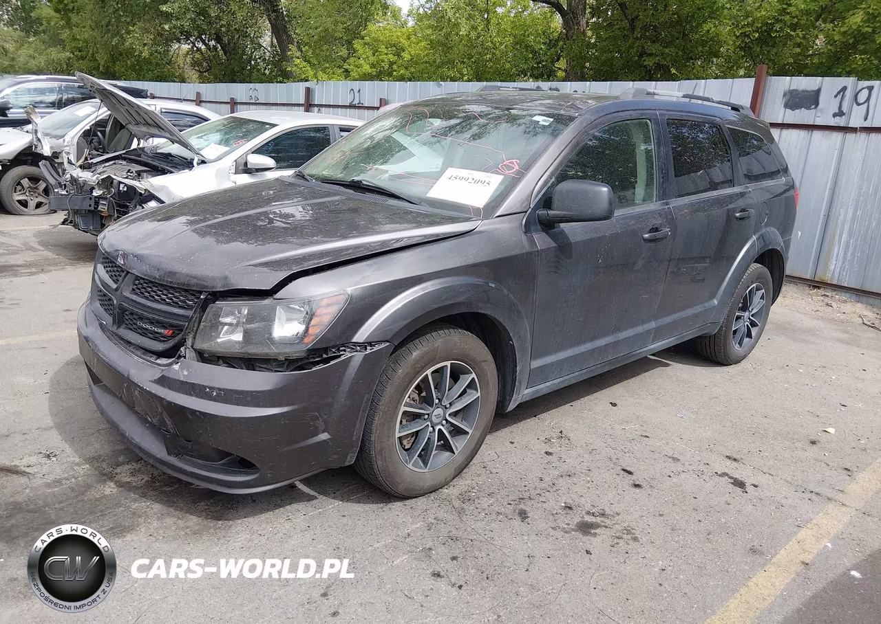 2018 Dodge Journey Se VIN:3C4PDCAB4JT347789 - 2