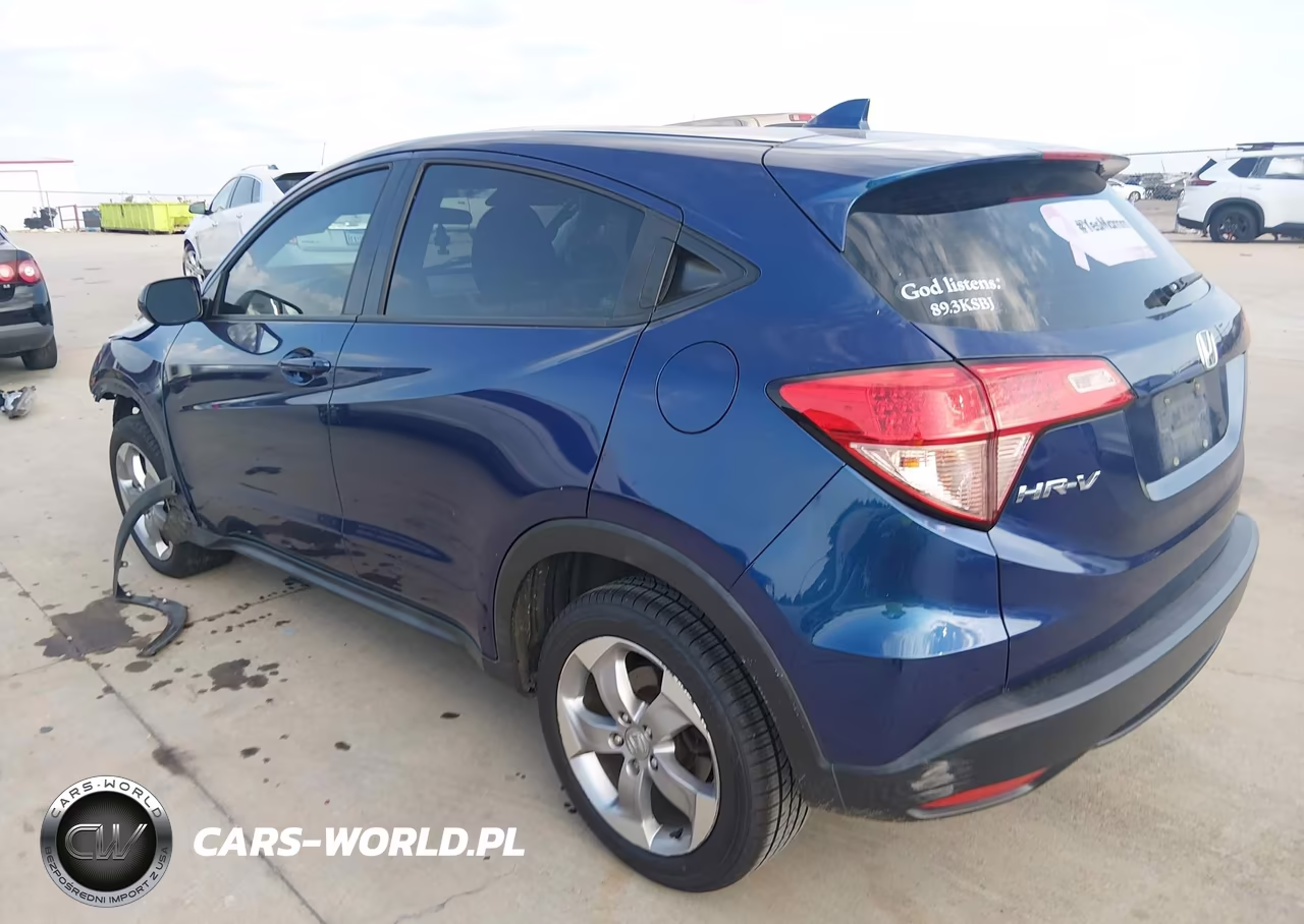 2017 Honda Hr-V Lx VIN:3CZRU5H3XHM705513 - 3