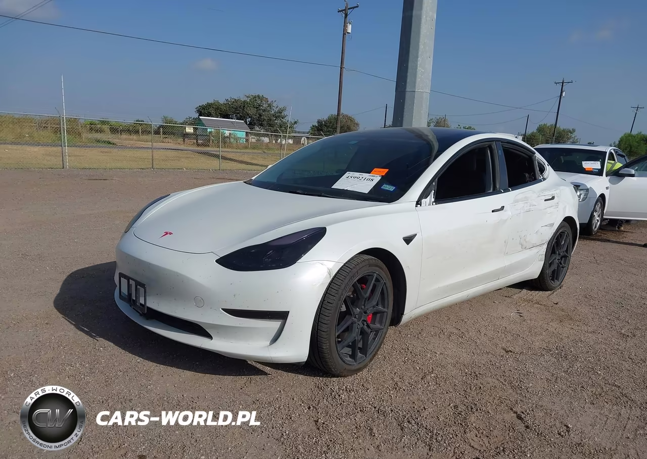 2022 Tesla Model 3 Performance Dual Motor All-Wheel Drive VIN:5YJ3E1ECXNF254265 - 2