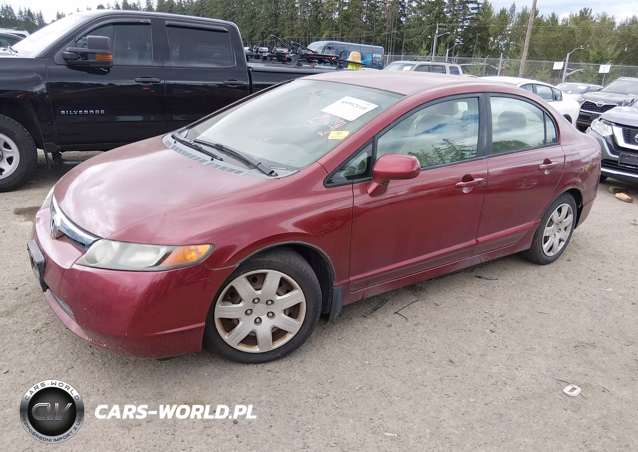 2006 Honda Civic Lx VIN:1HGFA15586L046573 - 2