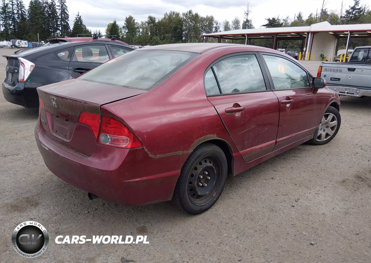 2006 Honda Civic Lx VIN:1HGFA15586L046573 - 4