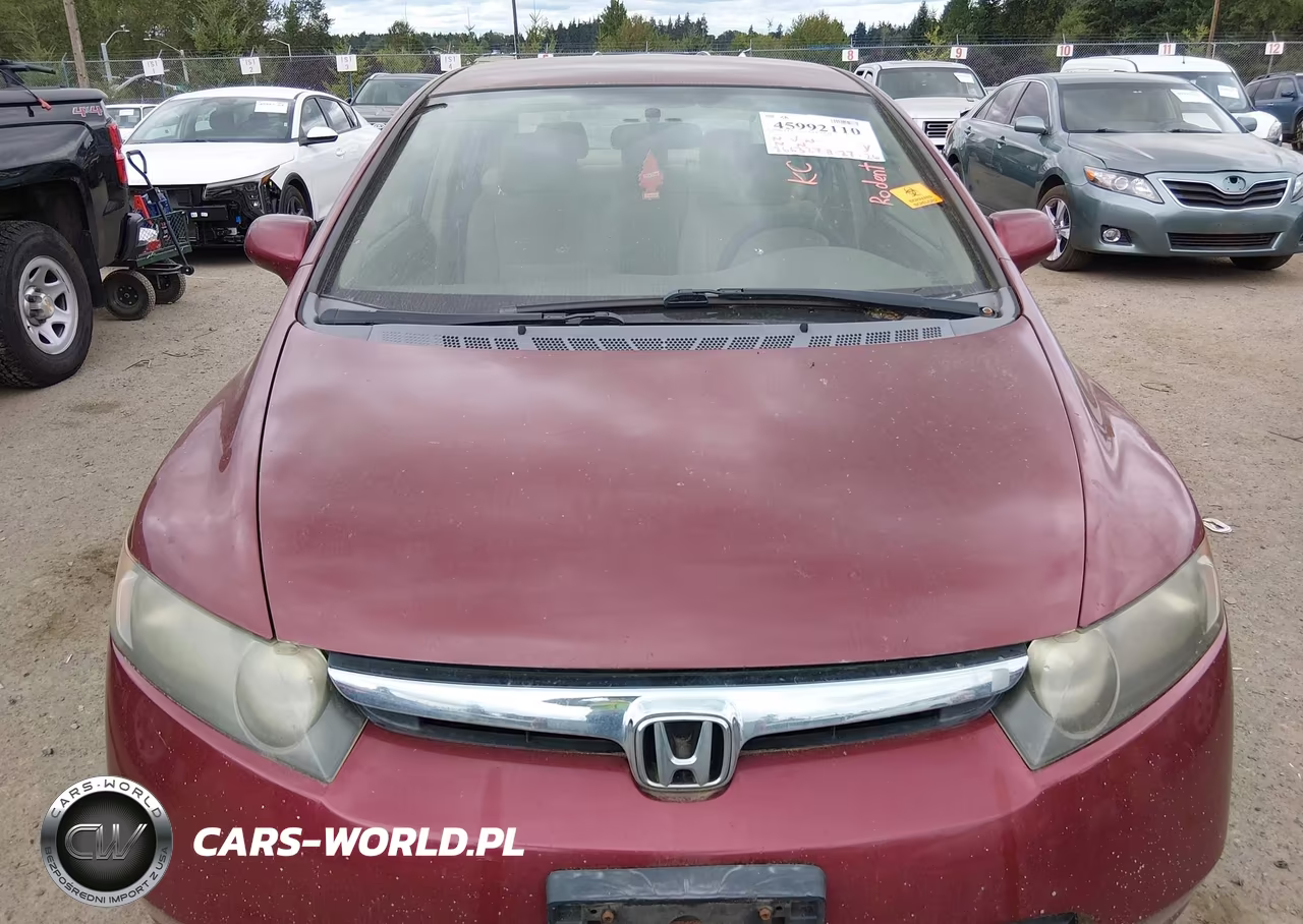2006 Honda Civic Lx VIN:1HGFA15586L046573 - 6