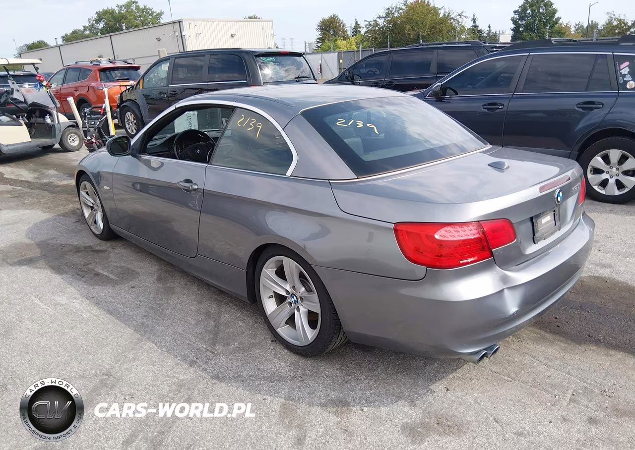 2011 BMW 328I VIN:WBADW3C56BE539394 - 3