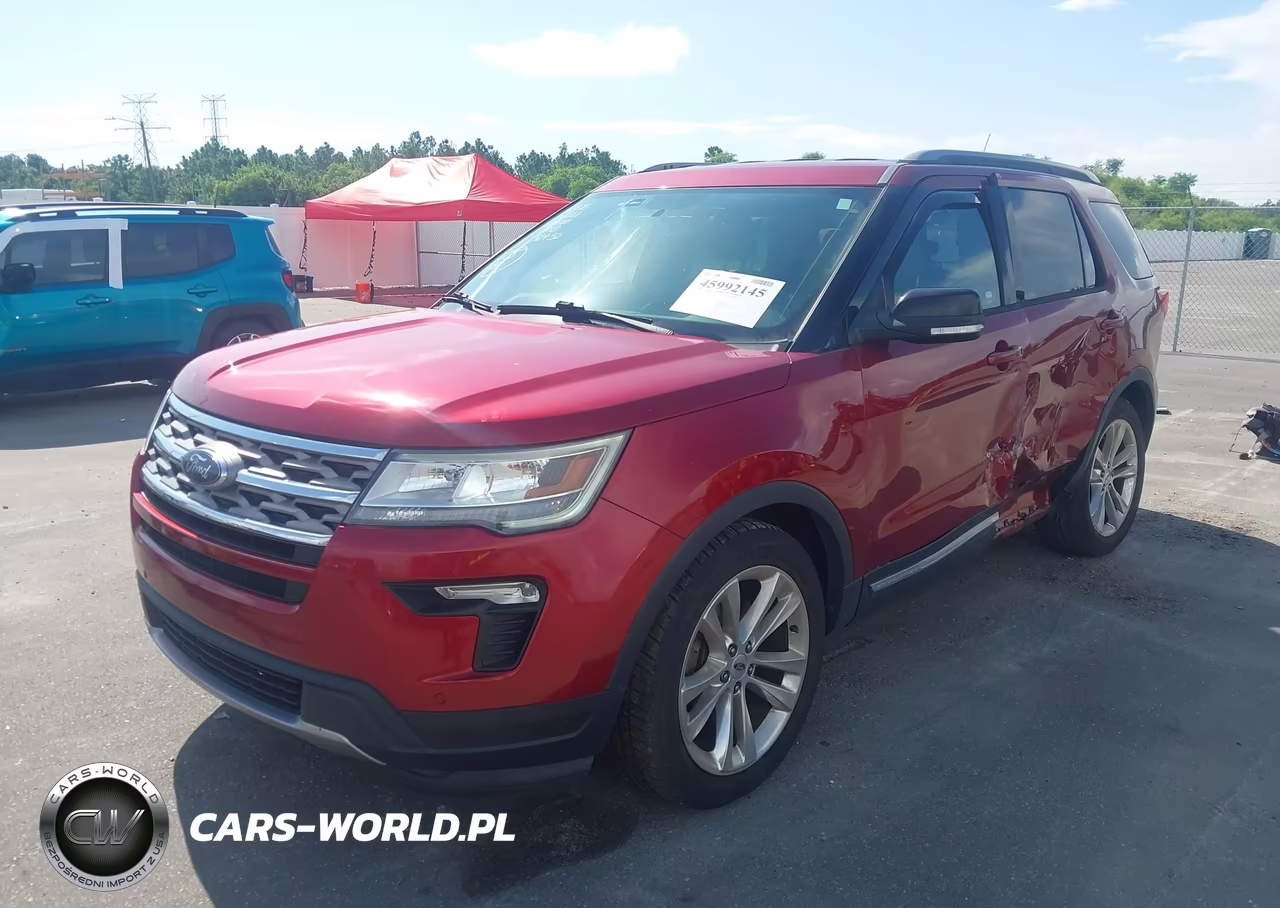 2018 Ford Explorer Xlt VIN:1FM5K7D85JGB26254 - 2