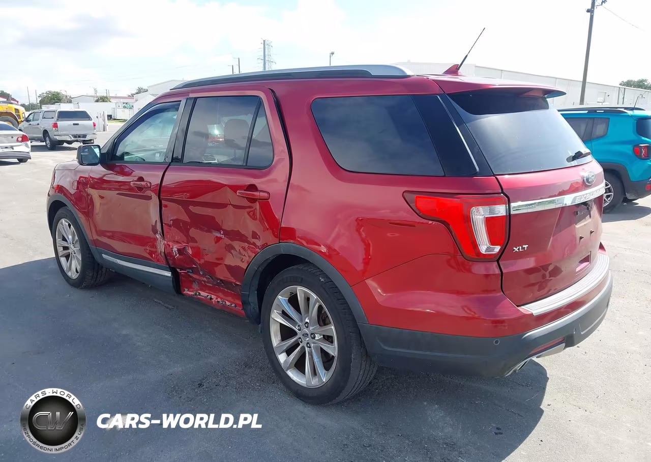 2018 Ford Explorer Xlt VIN:1FM5K7D85JGB26254 - 3