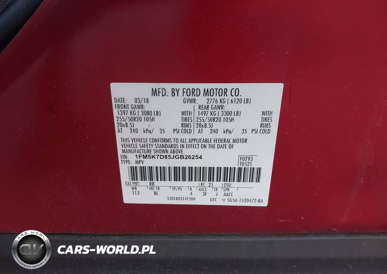 2018 Ford Explorer Xlt VIN:1FM5K7D85JGB26254 - 9