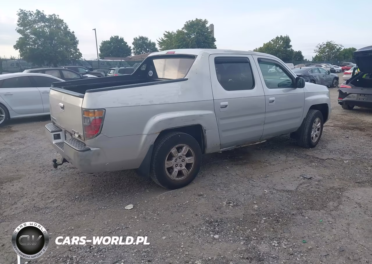 2006 Honda Ridgeline Rts VIN:2HJYK16446H561072 - 4