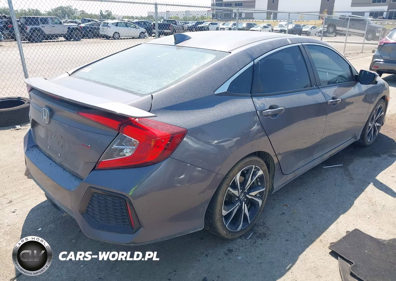 2017 Honda Civic Si VIN:2HGFC1E53HH703936 - 4