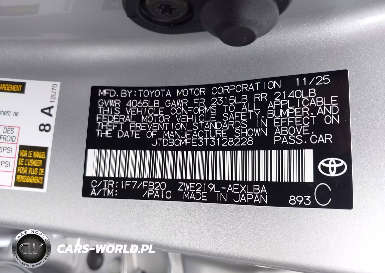 2026 Toyota Corolla Hybrid Hybrid Le VIN:JTDBCMFE3T3128228 - 9