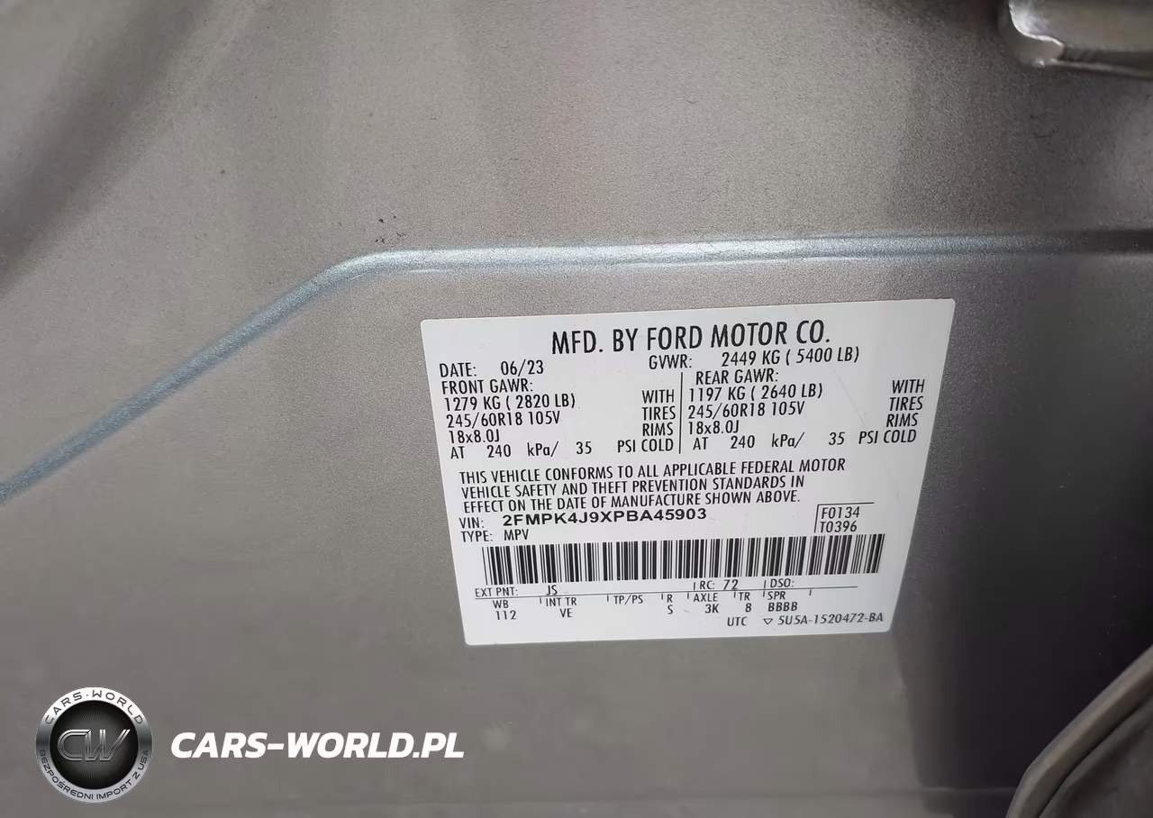 2023 Ford Edge Sel VIN:2FMPK4J9XPBA45903 - 9