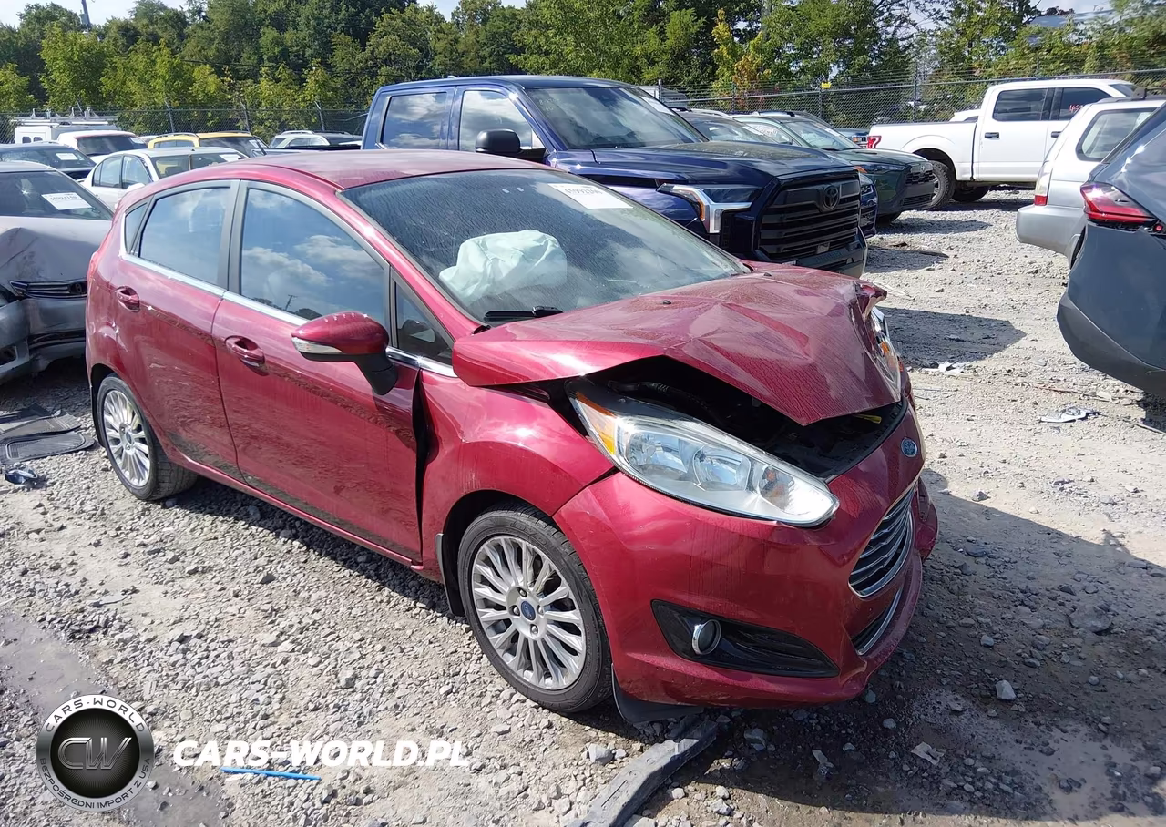 2014 Ford Fiesta Titanium VIN:3FADP4FJ4EM139787 - 1