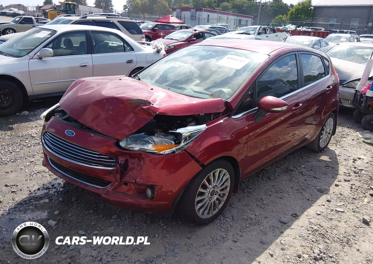 2014 Ford Fiesta Titanium VIN:3FADP4FJ4EM139787 - 2