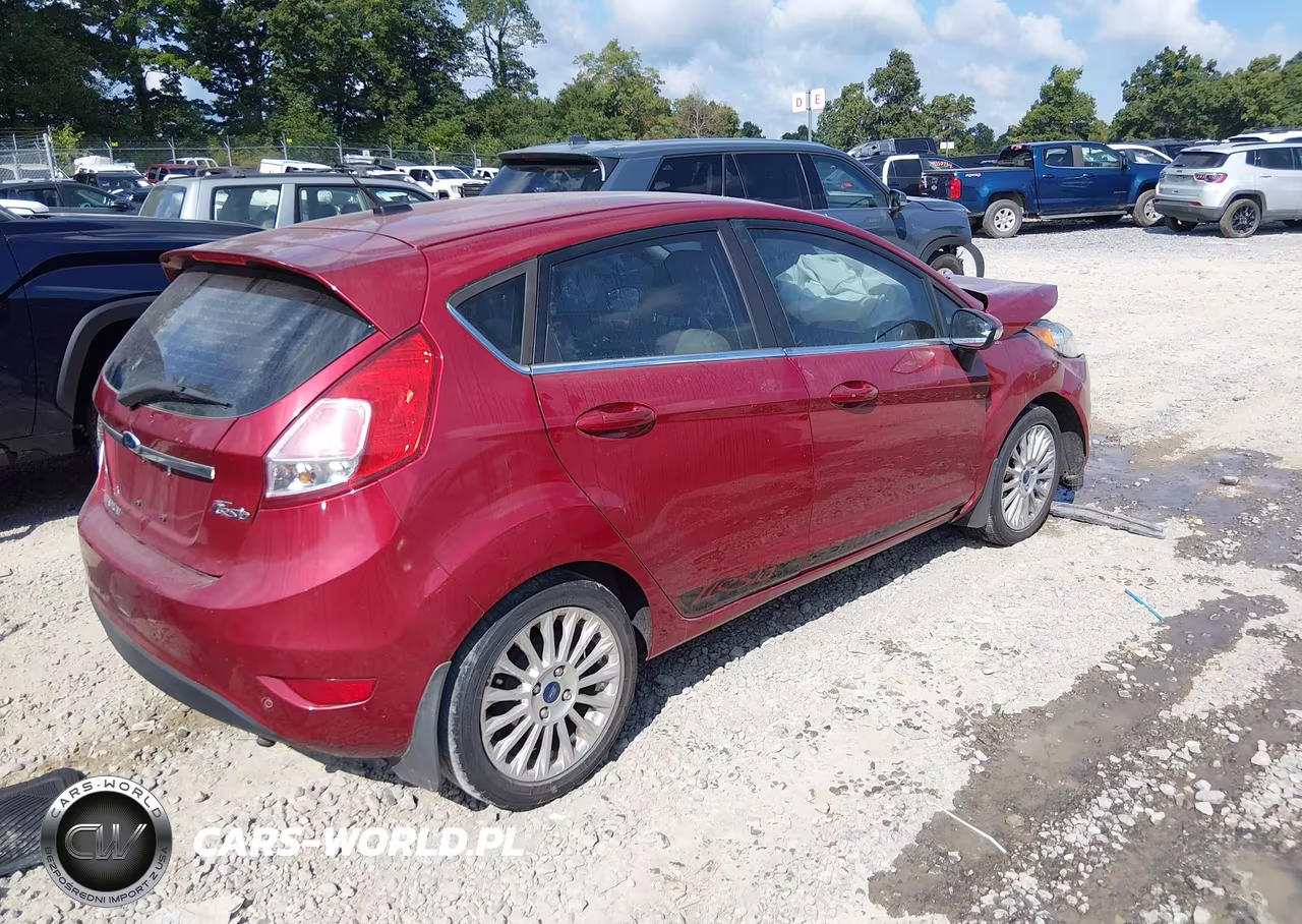 2014 Ford Fiesta Titanium VIN:3FADP4FJ4EM139787 - 4