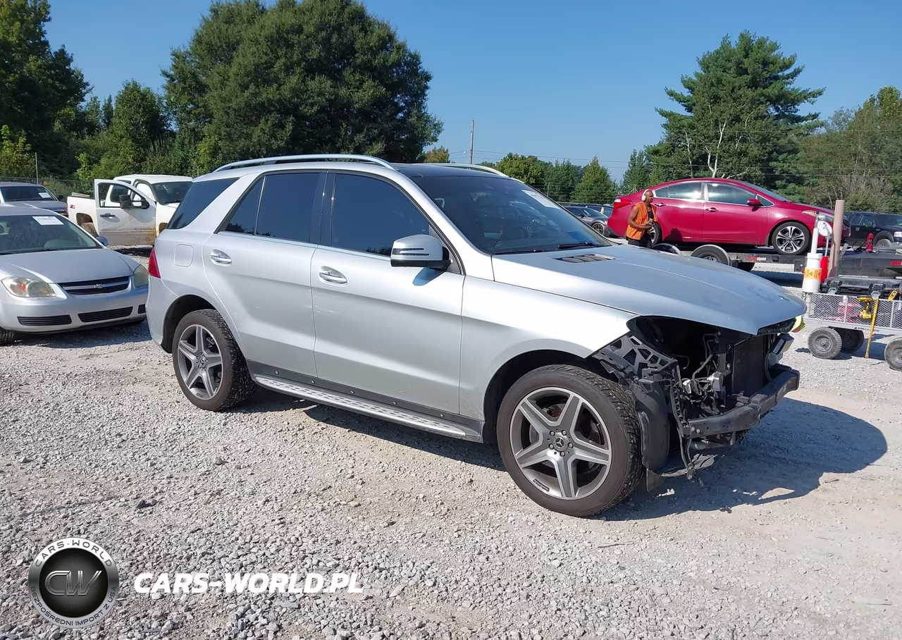 2017 Mercedes-Benz Gle 350 VIN:4JGDA5JB5HA967166 - 1