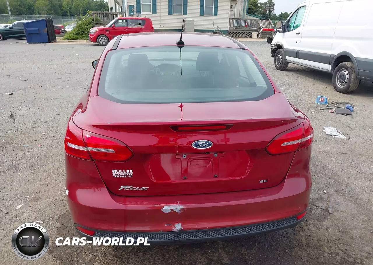 2017 Ford Focus Se VIN:1FADP3F29HL275289 - 16