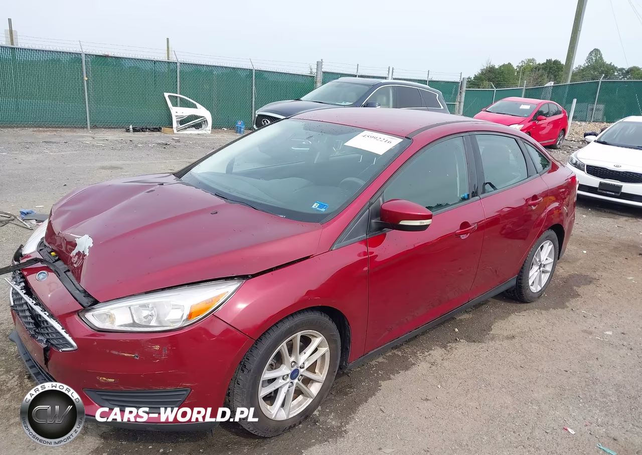2017 Ford Focus Se VIN:1FADP3F29HL275289 - 2