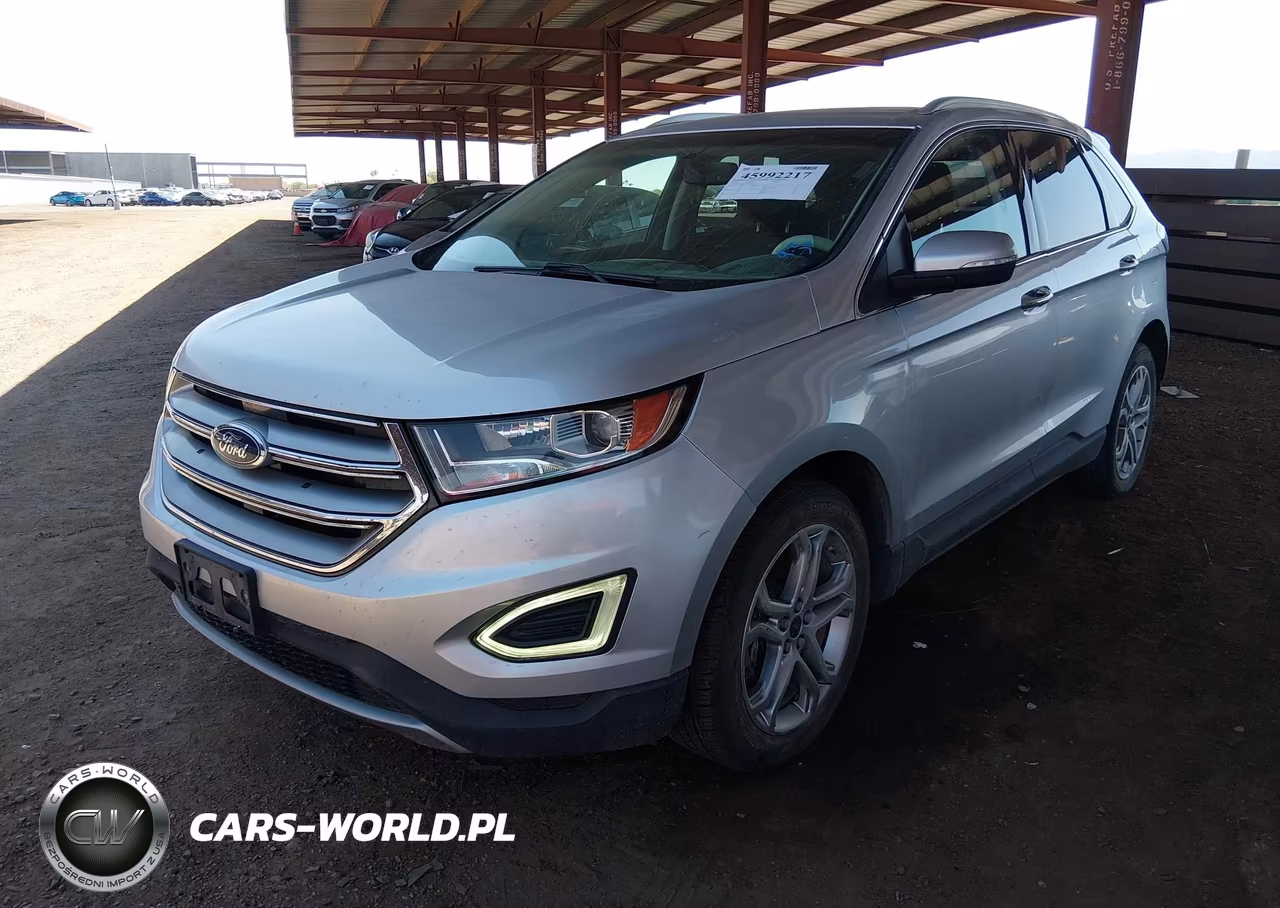 2015 Ford Edge Titanium VIN:2FMTK4K98FBB22859 - 2