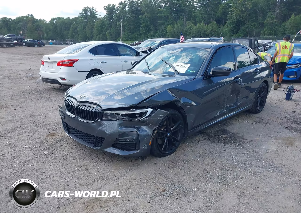 2021 BMW 330I xDrive VIN:3MW5R7J05M8C03882 - 2