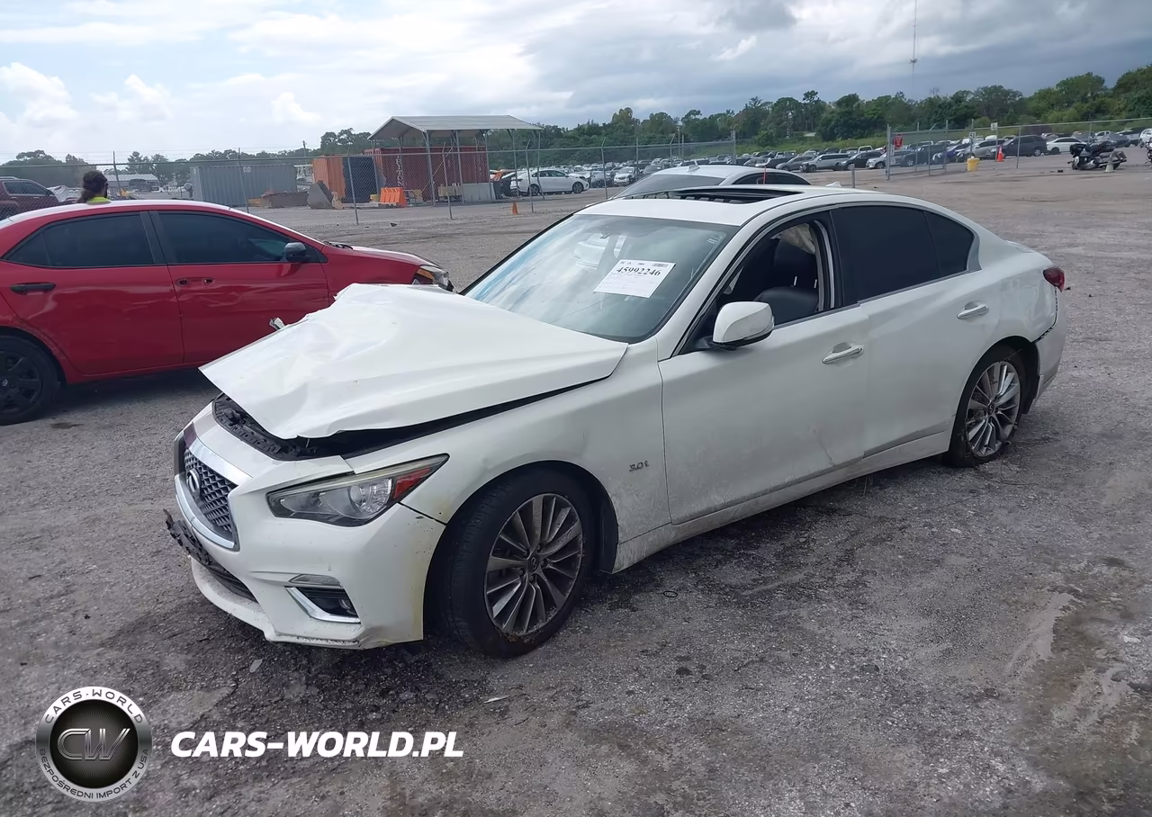 2018 Infiniti Q50 3.0T Luxe VIN:JN1EV7AP6JM363248 - 2