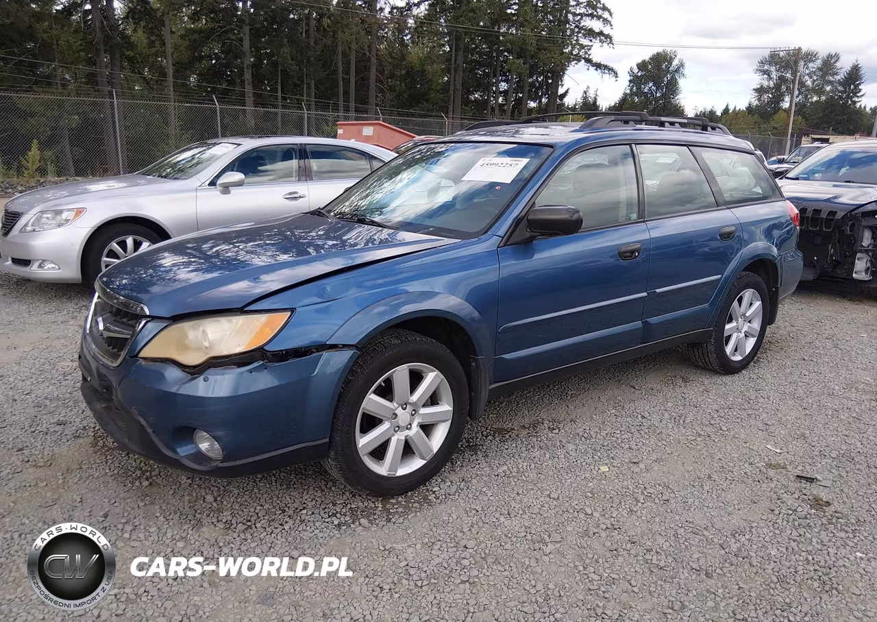 2008 Subaru Outback 2.5I-2.5I L.l. Bean Edition VIN:4S4BP61C687334662 - 2