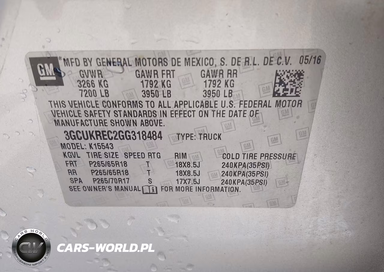 2016 Chevrolet Silverado 1500 Lt VIN:3GCUKREC2GG318484 - 9