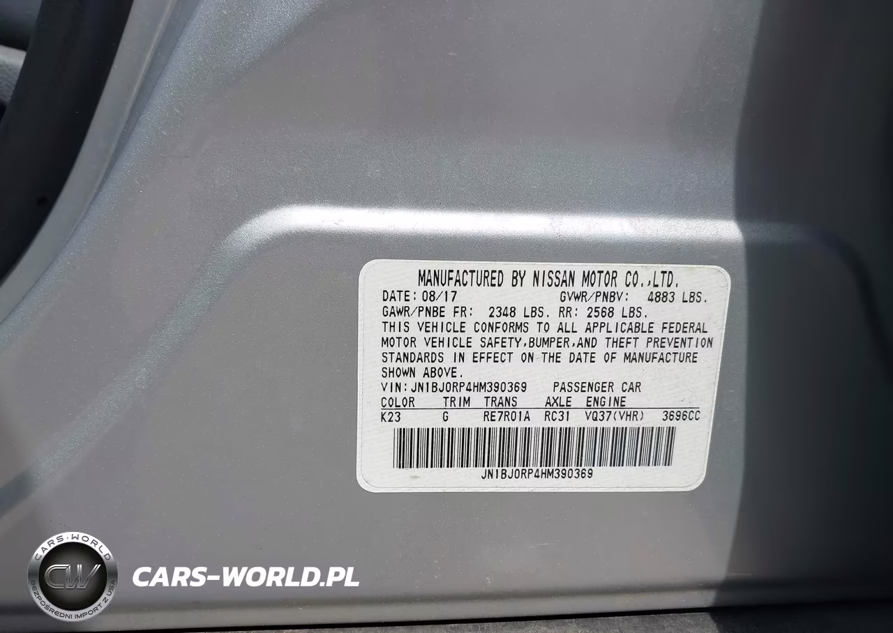 2017 Infiniti Qx50 VIN:JN1BJ0RP4HM390369 - 9