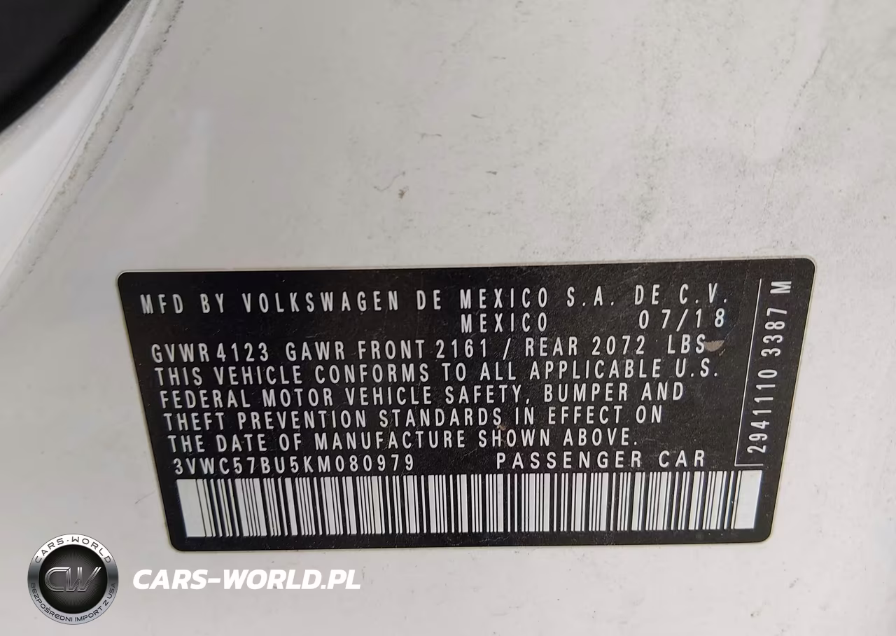 2019 Volkswagen Jetta 1.4T R-Line-1.4T S-1.4T Se VIN:3VWC57BU5KM080979 - 9