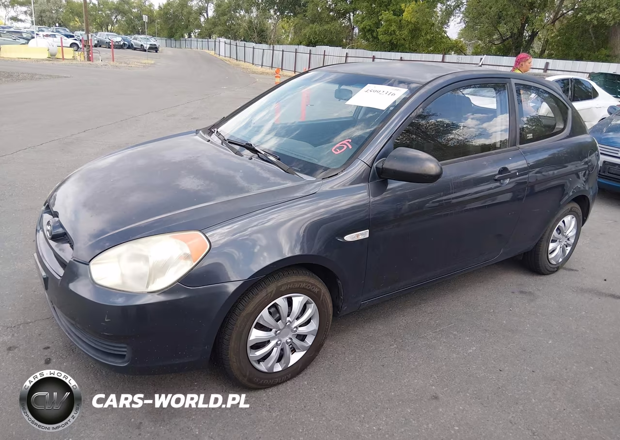 2007 Hyundai Accent Gs VIN:KMHCM36C67U044524 - 2