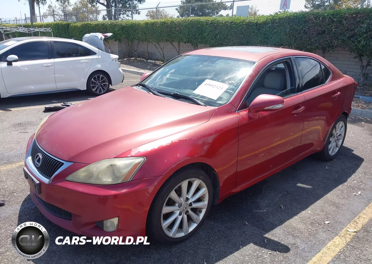 2010 Lexus Is 250 VIN:JTHBF5C28A5123369 - 2