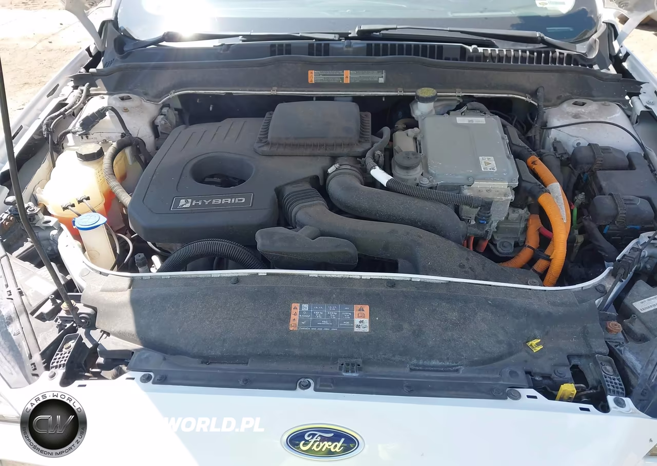 2020 Ford Fusion Hybrid Titanium VIN:3FA6P0RU4LR139747 - 10