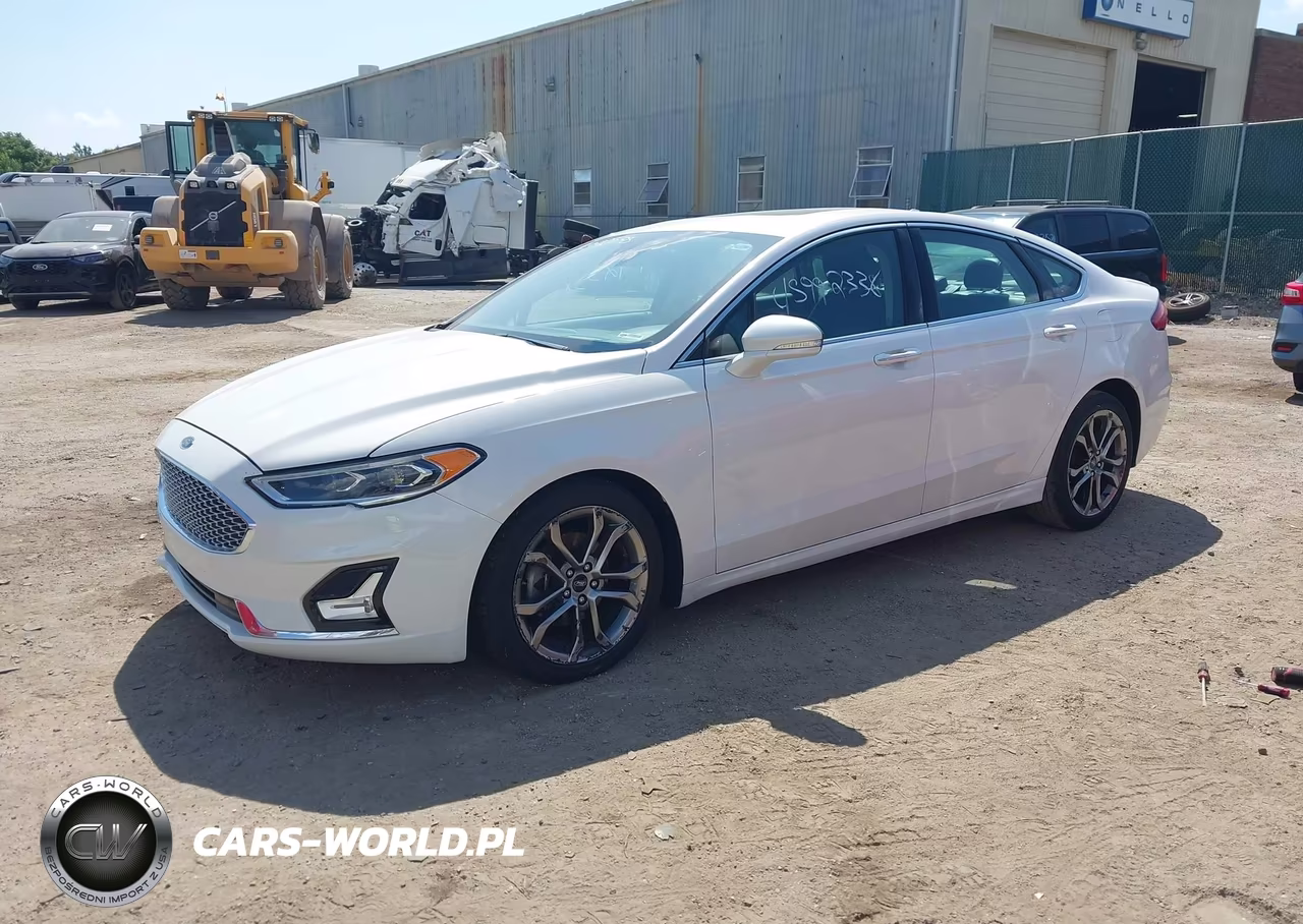 2020 Ford Fusion Hybrid Titanium VIN:3FA6P0RU4LR139747 - 2