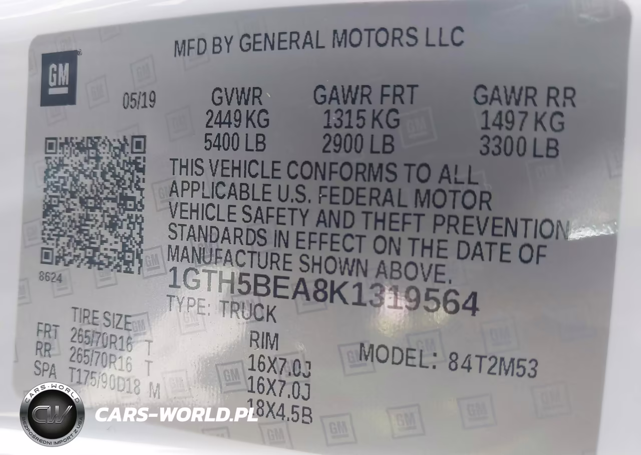 2019 GMC Canyon VIN:1GTH5BEA8K1319564 - 9