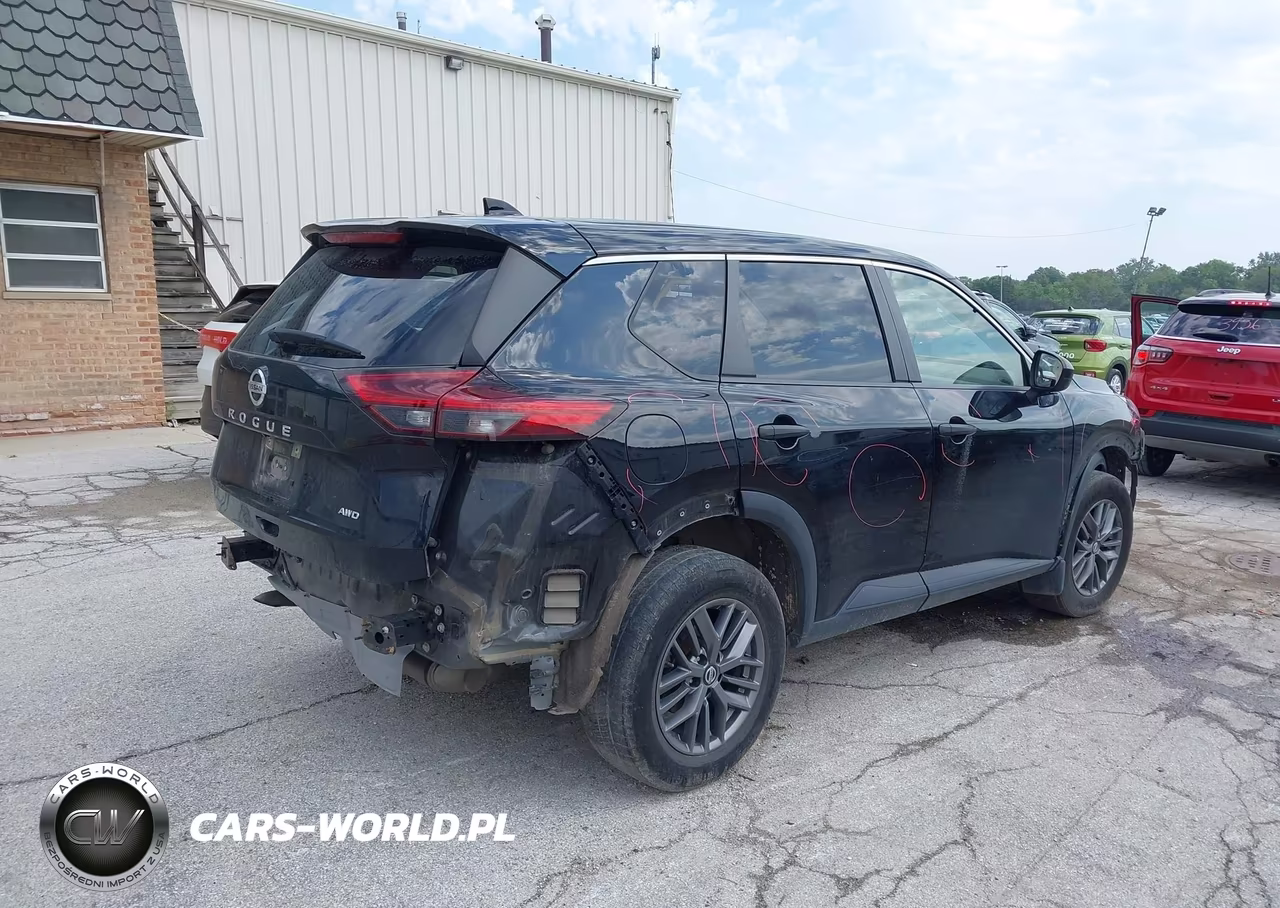 2021 Nissan Rogue S Intelligent Awd VIN:JN8AT3AB1MW226231 - 4