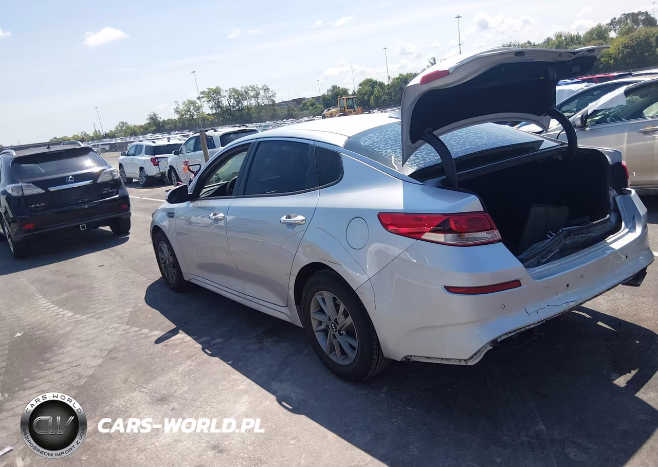 2019 Kia Optima Lx VIN:5XXGT4L33KG300331 - 3