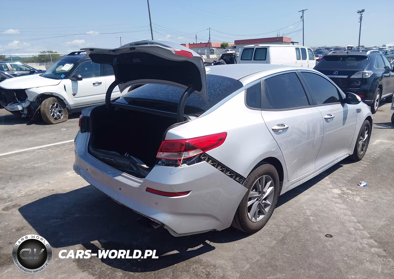 2019 Kia Optima Lx VIN:5XXGT4L33KG300331 - 4