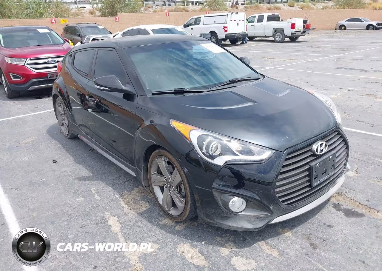2014 Hyundai Veloster Turbo W-Blue – zdjęcie 1 z 13