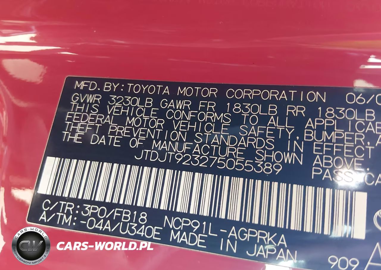 2007 Toyota Yaris VIN:JTDJT923275055389 - 9