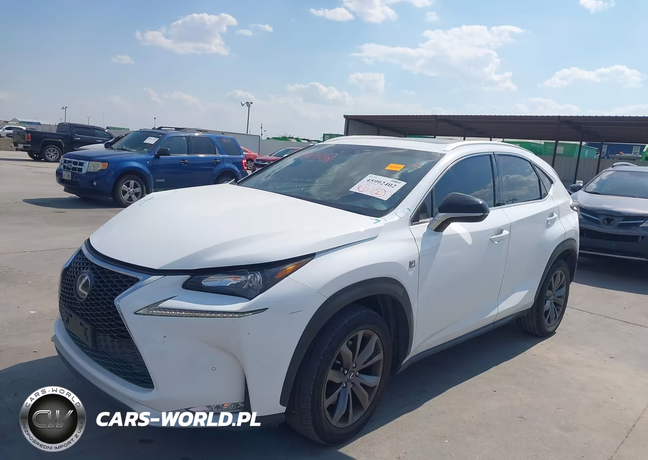 2017 Lexus Nx 200T F Sport VIN:JTJBARBZ6H2102504 - 2