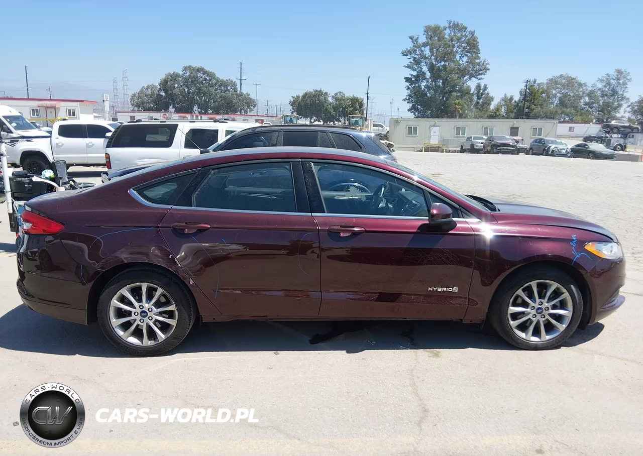 2017 Ford Fusion Hybrid Se VIN:3FA6P0LU0HR264566 - 12
